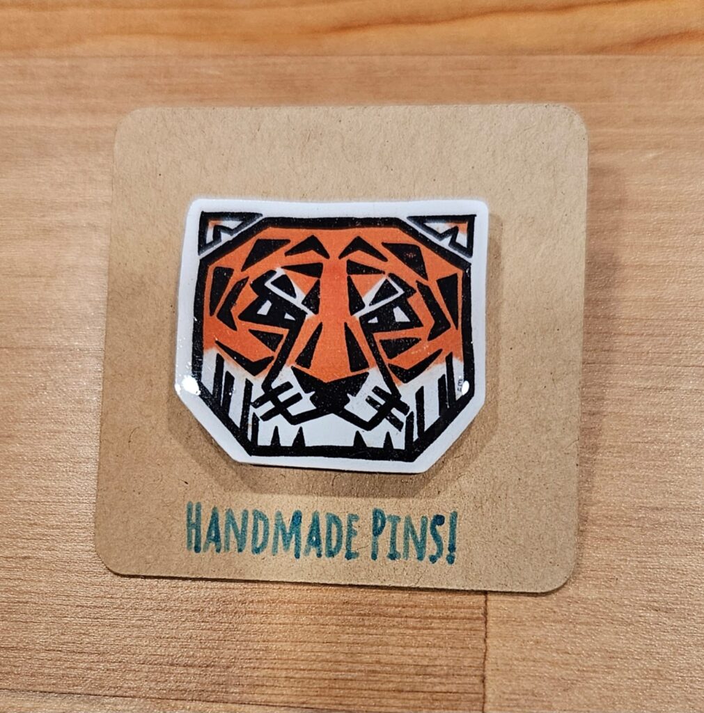 Handmade pins