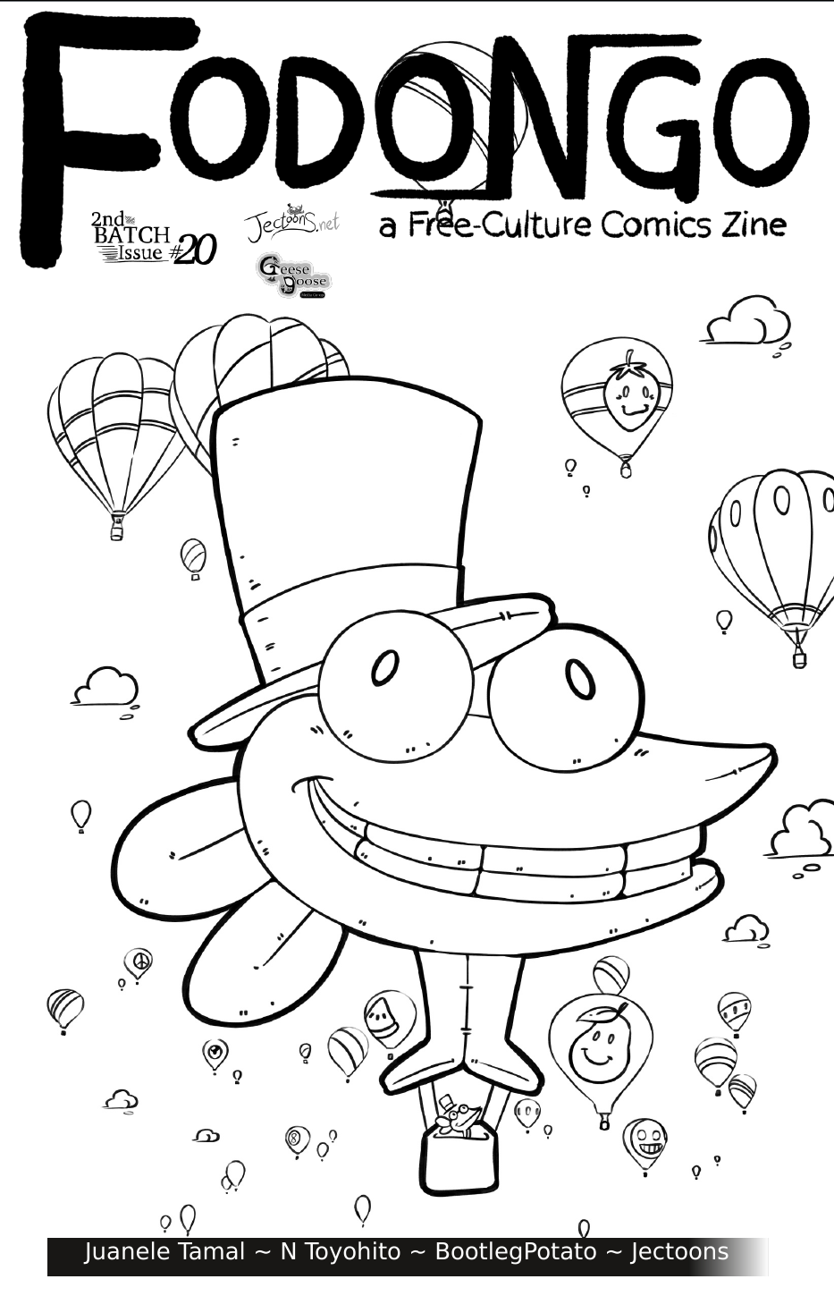 Fodongo. A Free-Culture Comics Zine Issue #20 (Download)