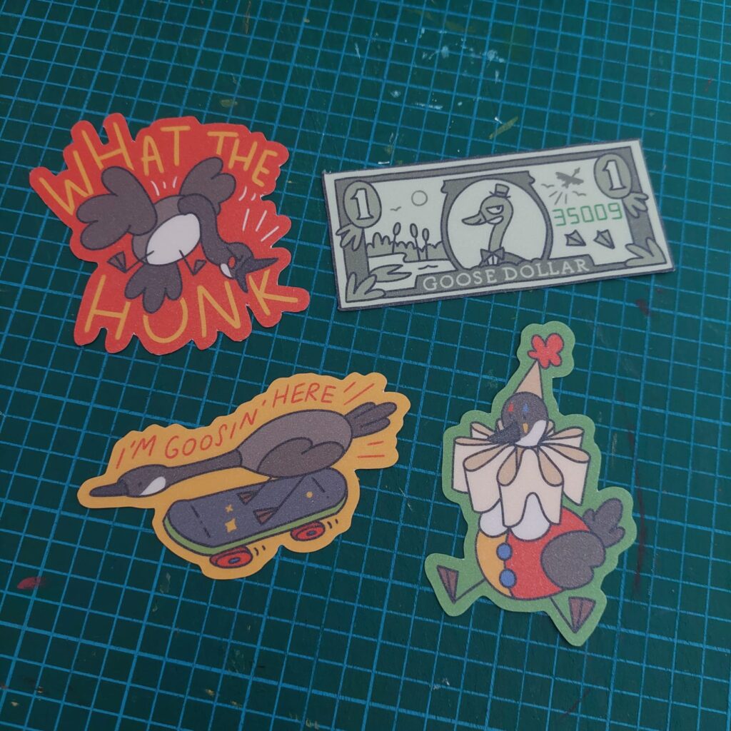 Goose Pack II (4 Stickers)